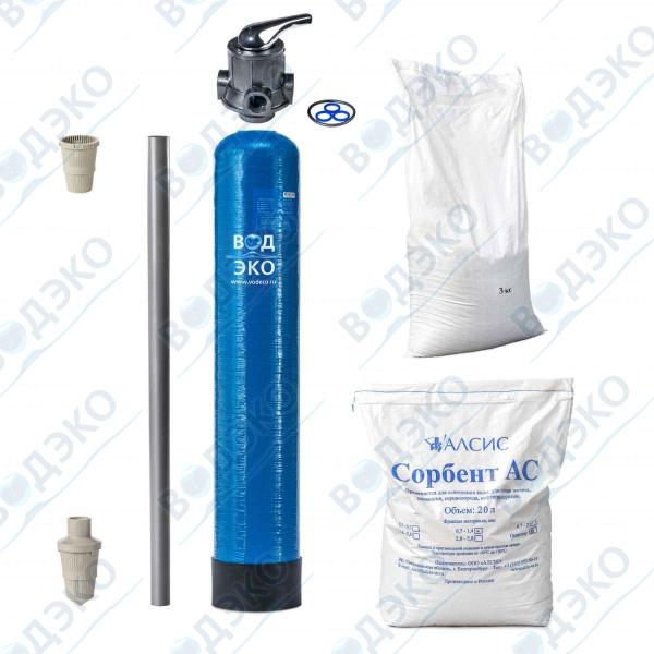 Установка фильтрации и обезжелезивания АКВАФЛОУ FR 20/A-56A